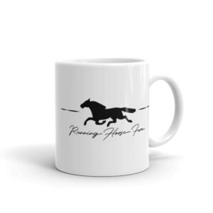 Running Horse Farm logo Mug